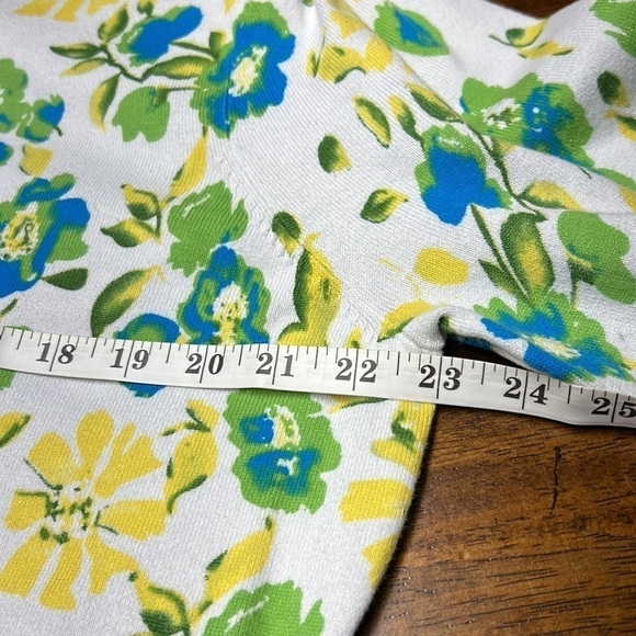 2-Elementz cardigan spring easter cardigans size xl euc long sleeve floral print - Picture 8 of 14